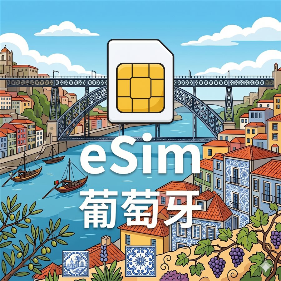 葡萄牙 eSIM 1G/7Days